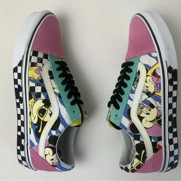 🩷 Vans x Disney Old Skool “80s Mickey” Sneakers (NWOT) - Picture 10 of 14